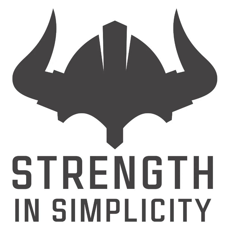 Schild der Macht Emblem-Design
