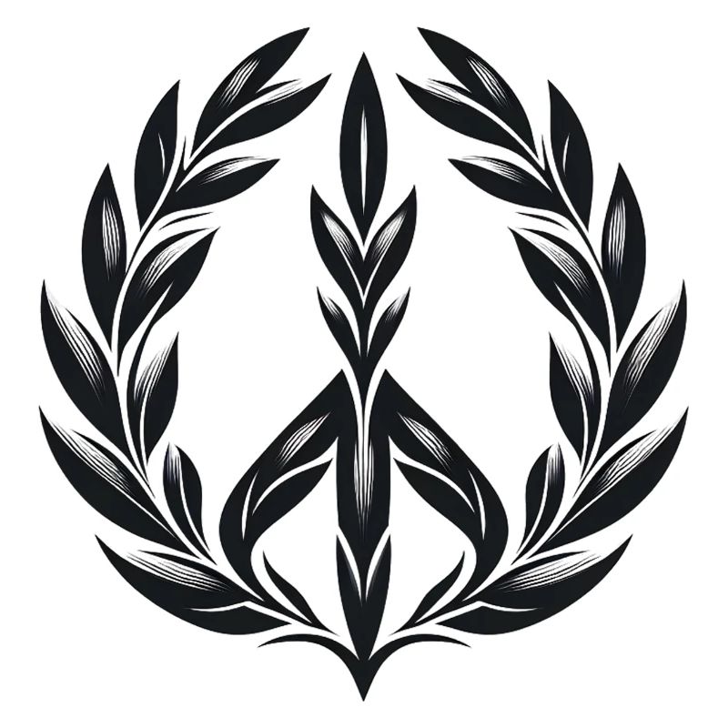 Laurel Wreath Peace