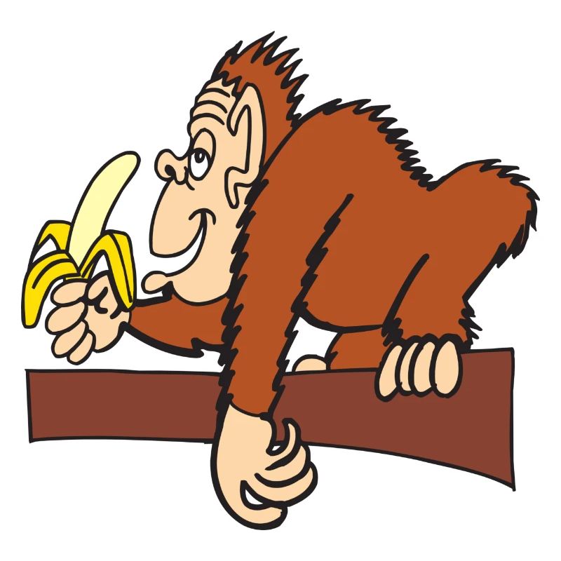 AFFE MIT BANANE!