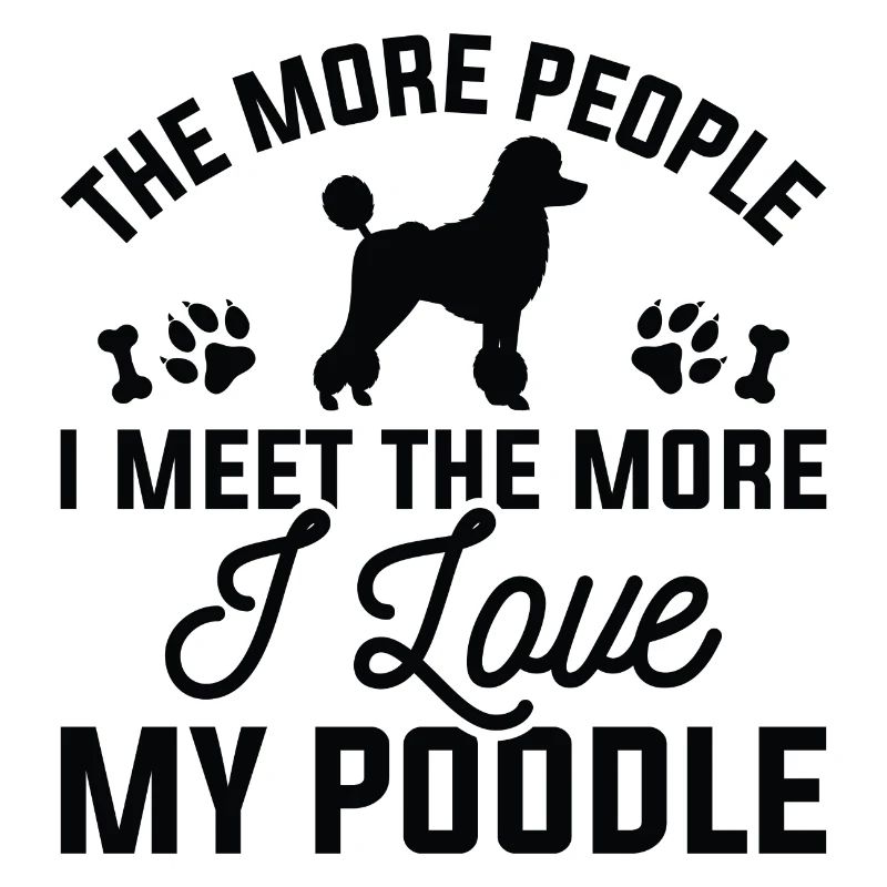 J’aime mon caniche