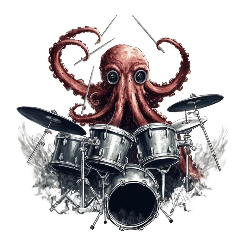 Drumtopus – Der Oktopus mit Beat im Blut