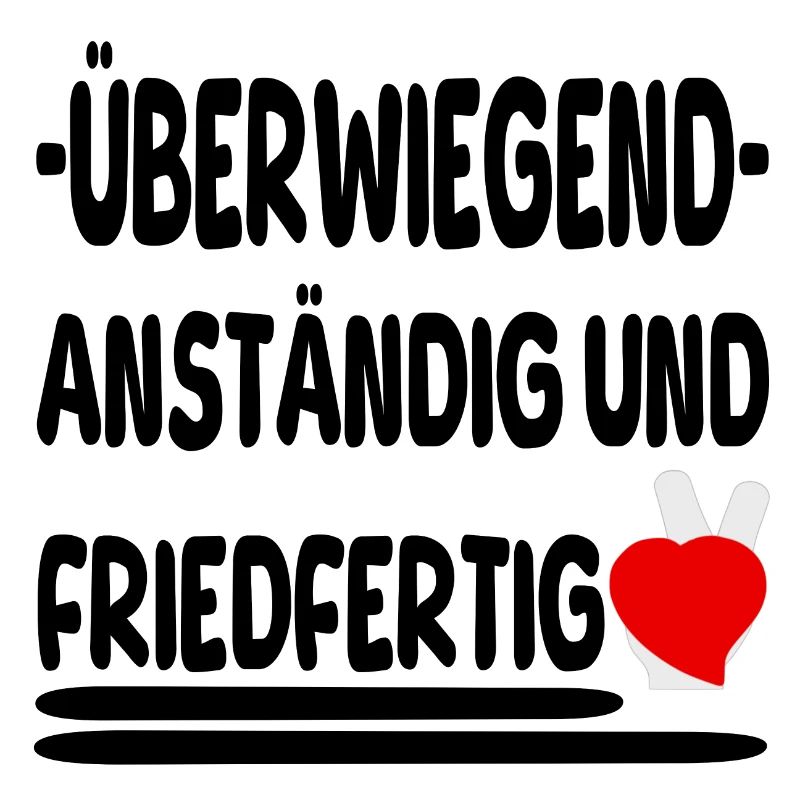 anständig friedfertig
