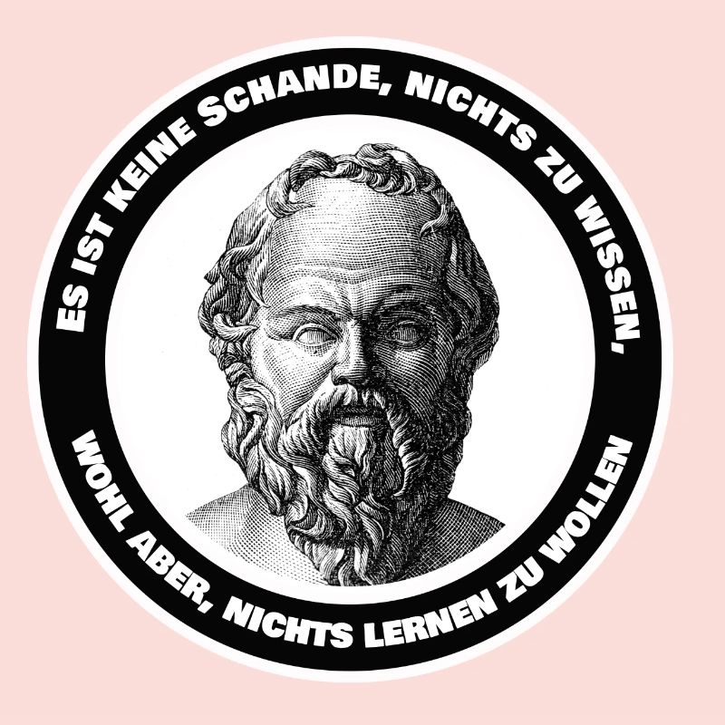 Socrates learn knowledge shame quote saying school