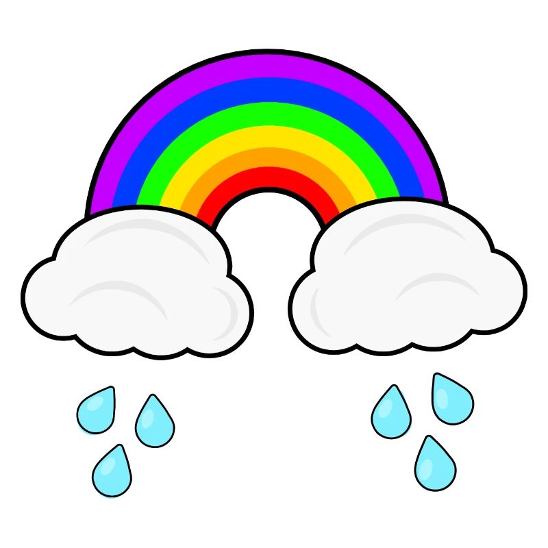 Rainy Rainbow