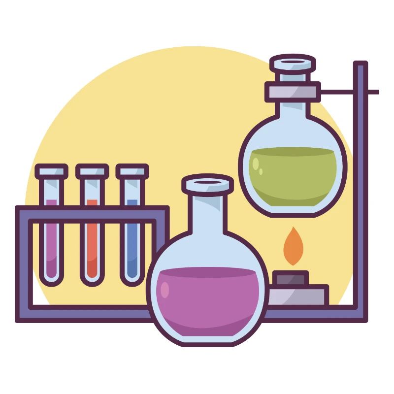Wissenschaftliches Experiment in der Schule.