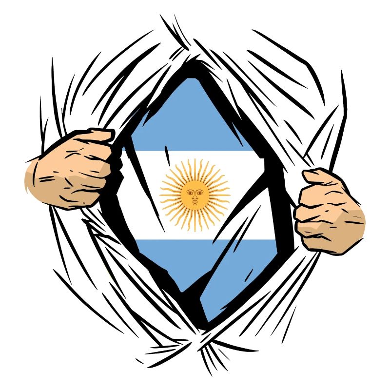Argentine Drapeau Amérique du Sud Drapeau argentin
