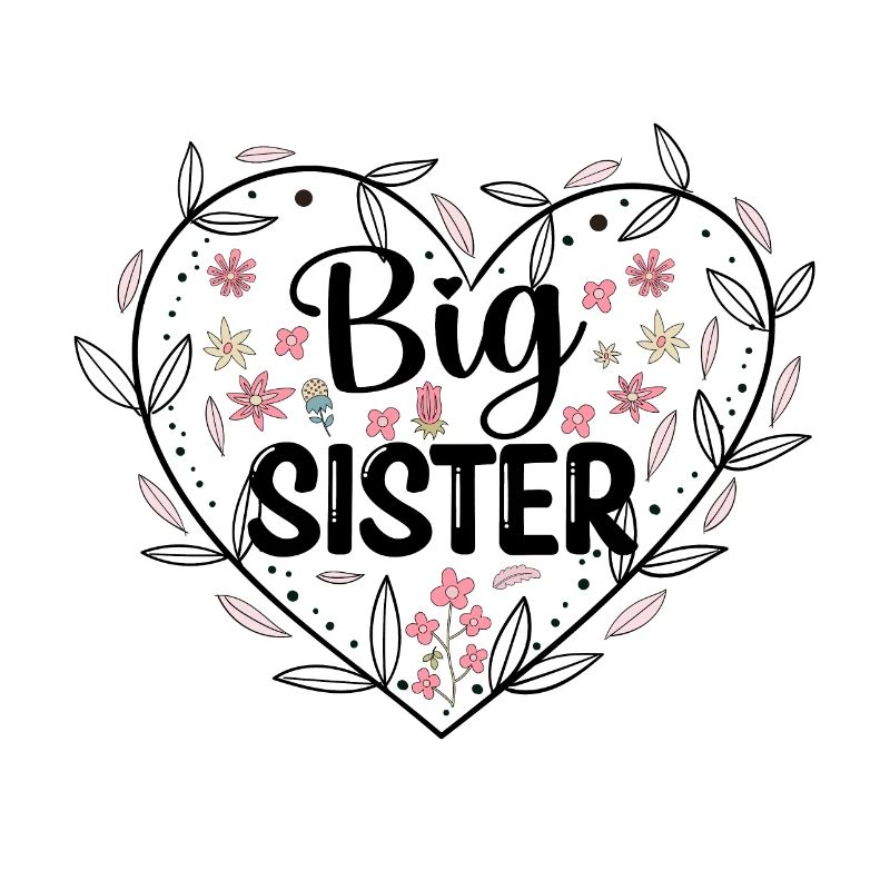 Große Schwester, Schwesterngeschenk, befördert zur Großen Schwester