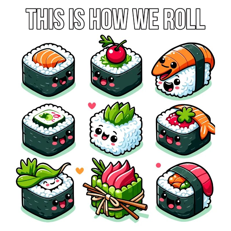This is How Sushi Roll