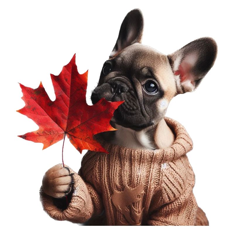 Bouledogue français d’automne