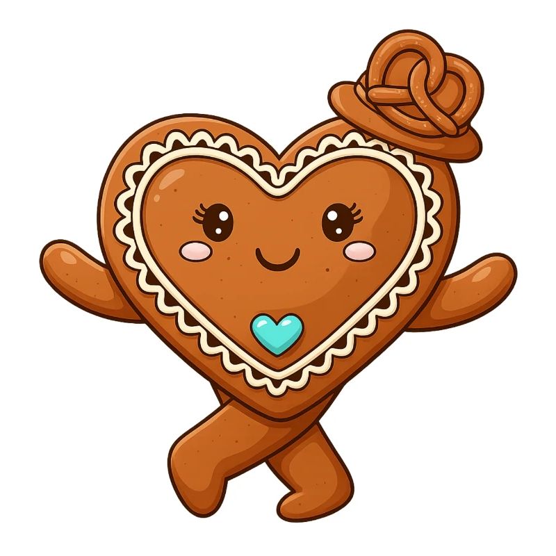 Gingerbread Hearts