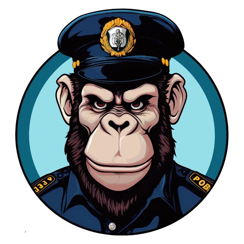Policeman Monkey