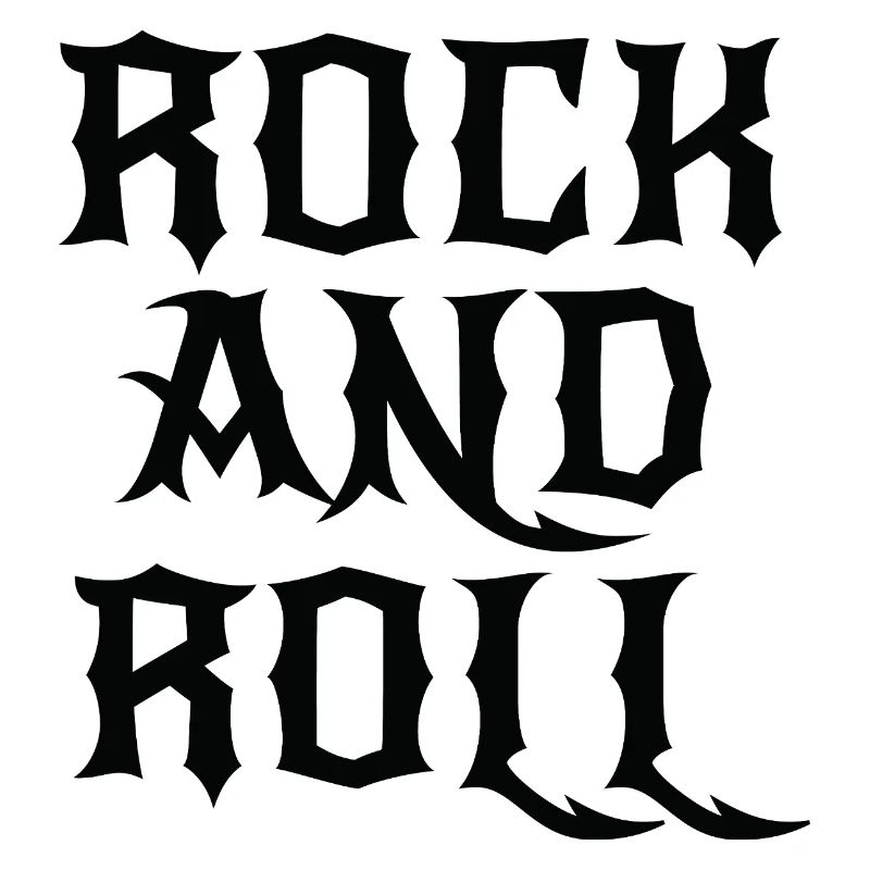 Gothic Rock and Roll Logo
