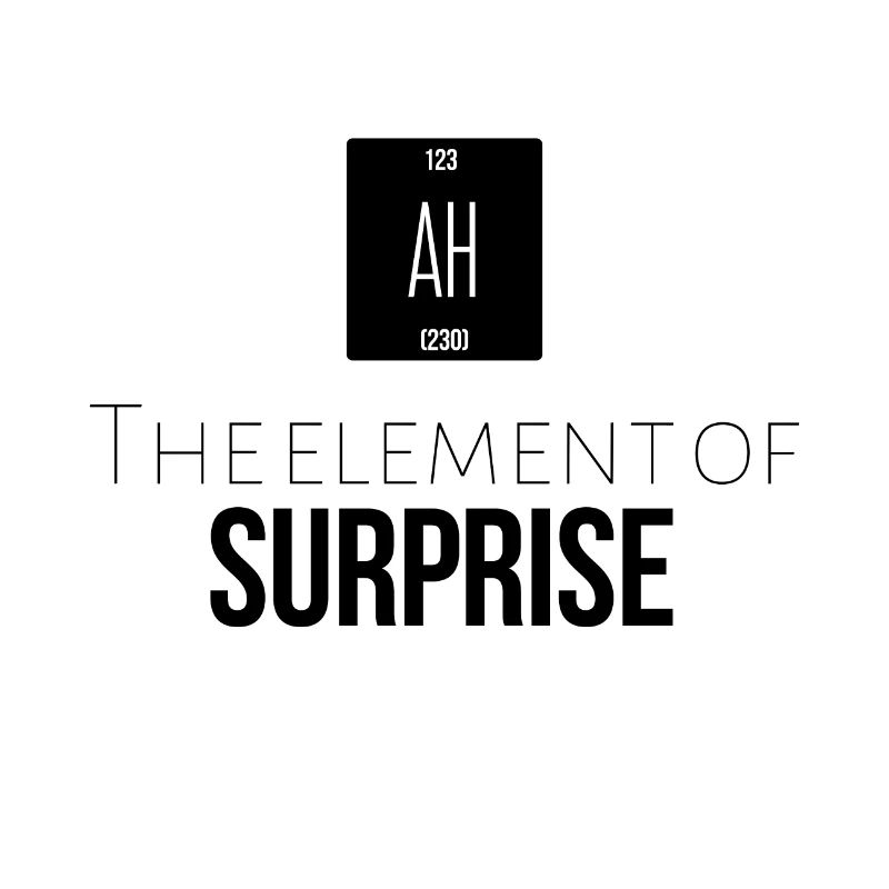 L'élément de surprise