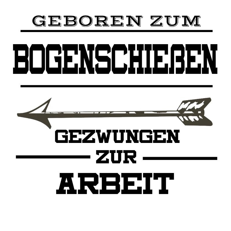 Bogenschießen Bogenschütze Hobby Geschenk Pfeil