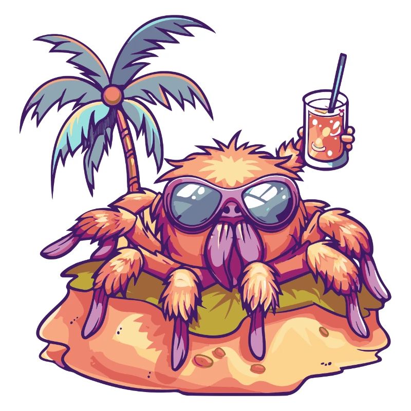 Vacances d’été à la plage de Tarantula