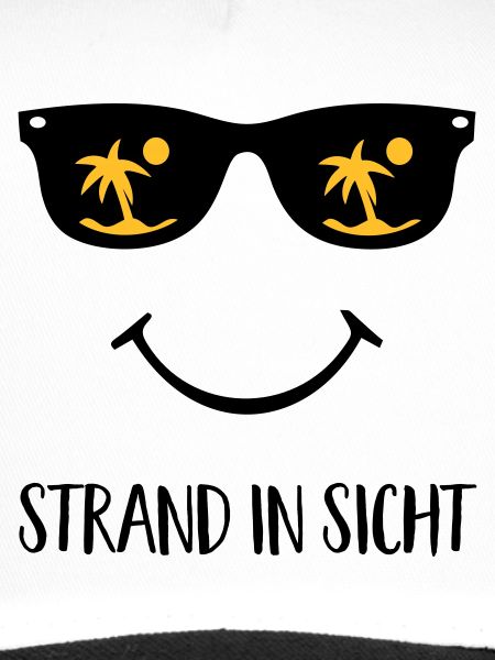 Strand in Sicht