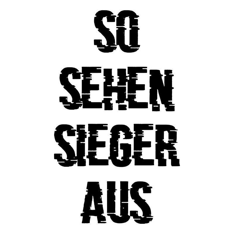 So sehen Sieger aus Geschenk