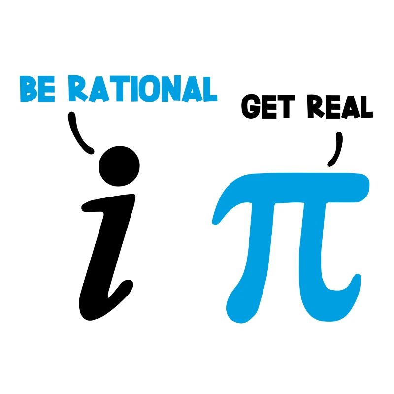 Math saying Rational Real Gift