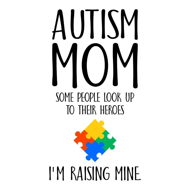 Cadeau d'autisme de conscience de maman d'autisme