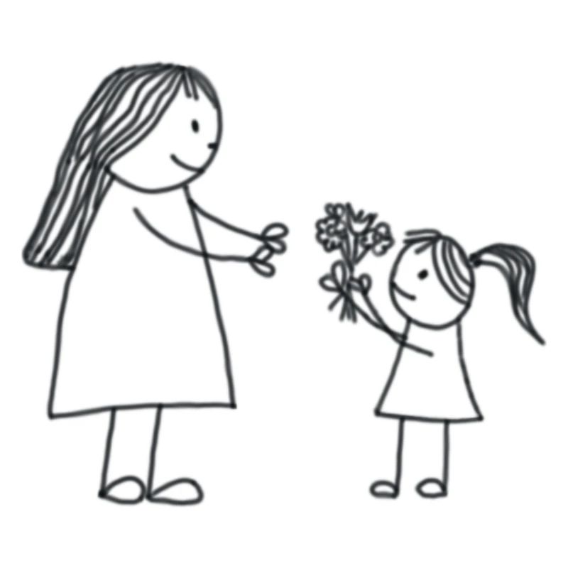 Mutter und Tochter