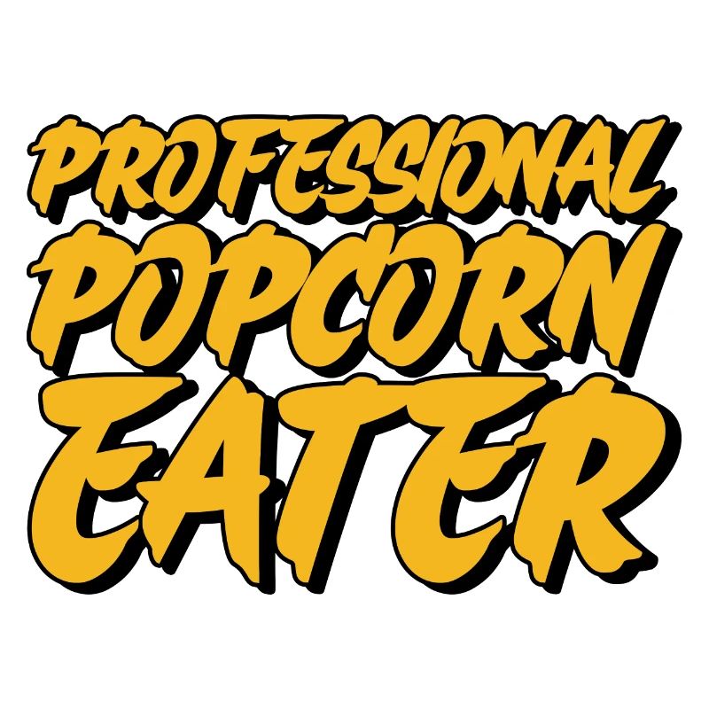 Mangeur de pop-corn professionnel