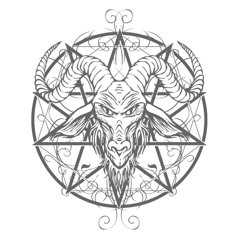 Grauer Baphomet