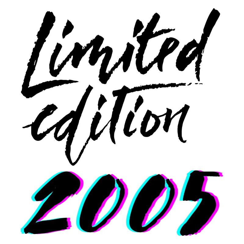 Limited Edition 2005 Geburtstag Geschenk