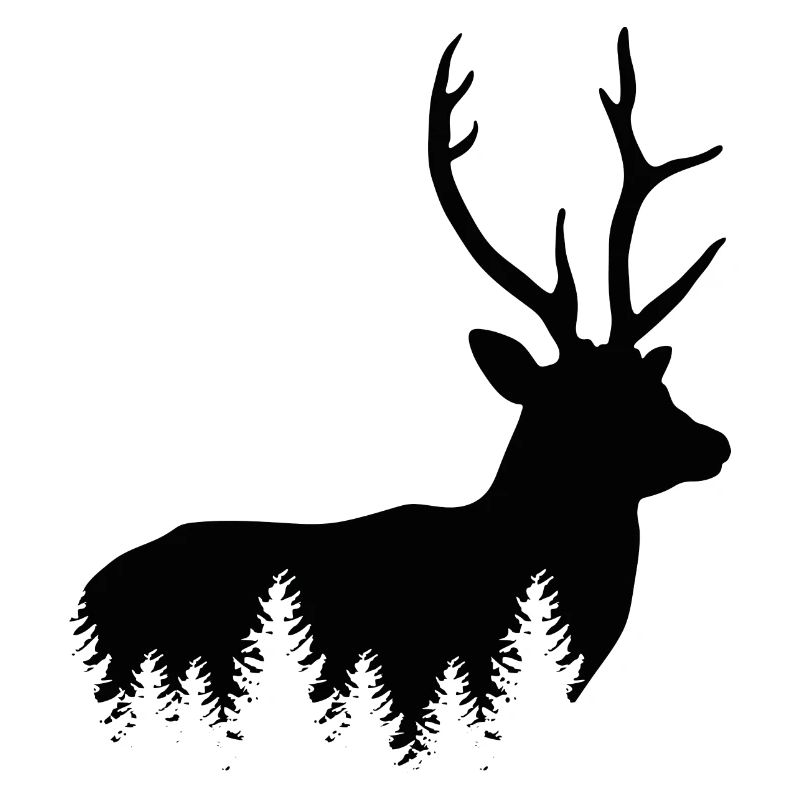 Jäger Bergsteiger Wanderer Hirsch