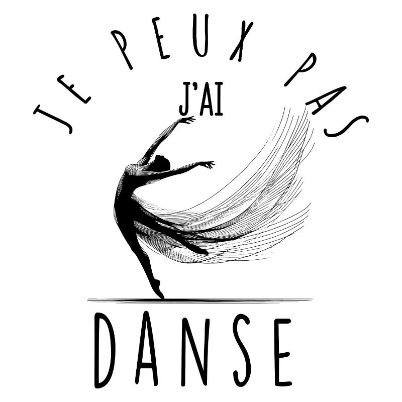 I can't, I danced.