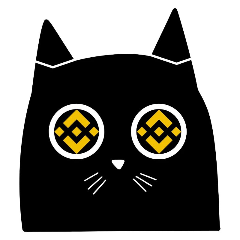 Kryptische Katze Digitale Illustration