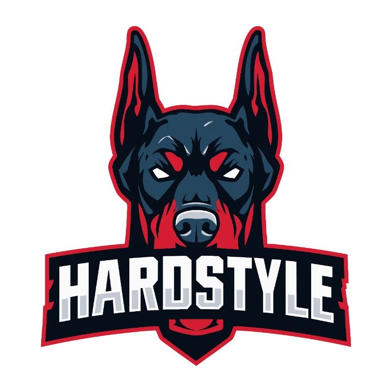 Doberman Head – HARDSTYLE