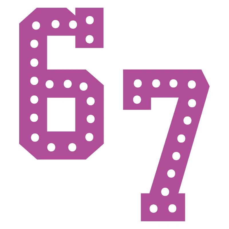 6 7 – Un design de texte minimaliste tendance,