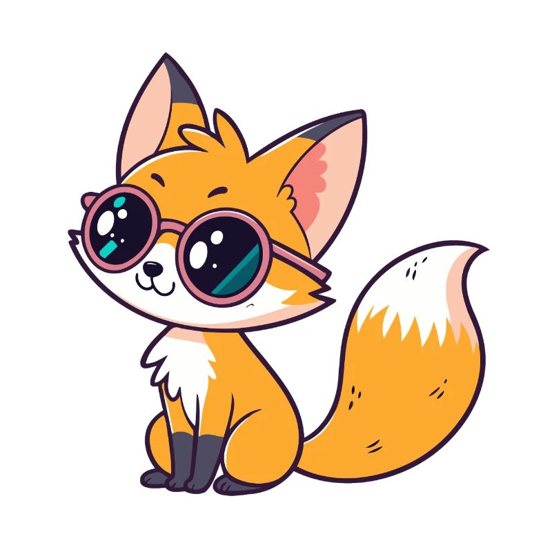 Fox Cub Glam Cool Glasses