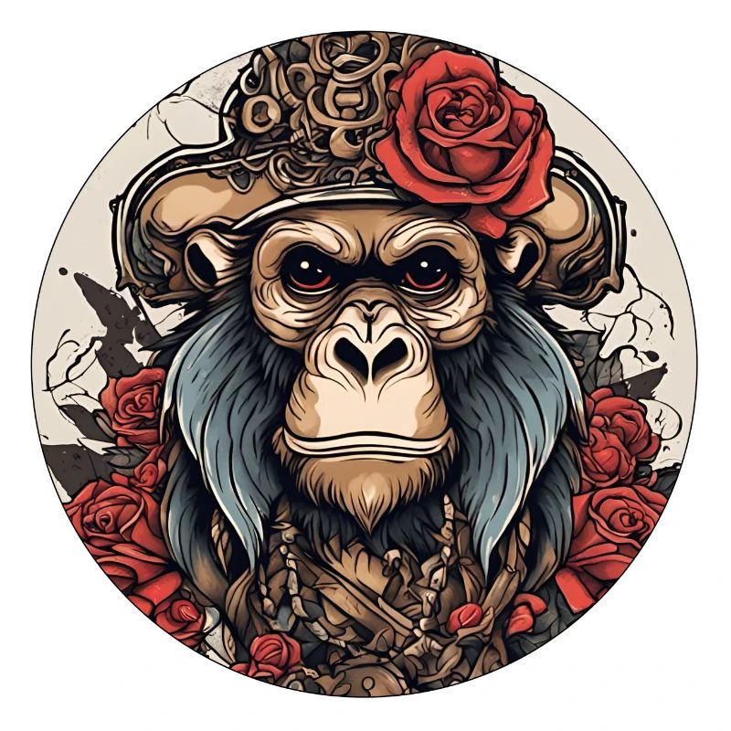 Monkey lady