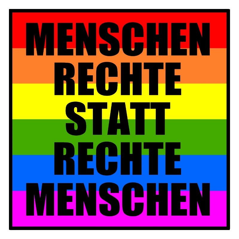 menschenrechte statt rechte menschen