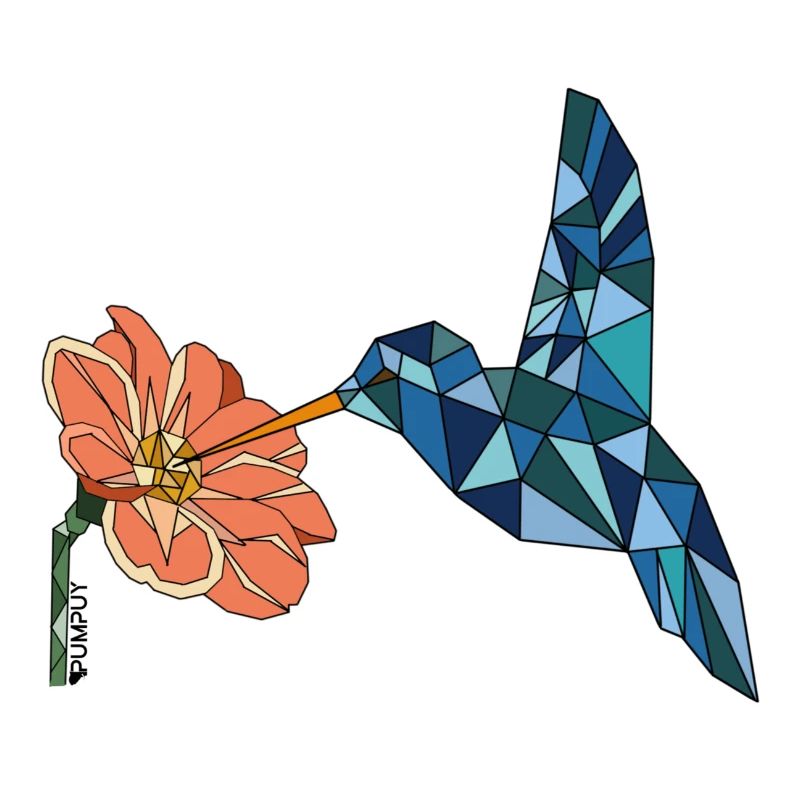 OISEAU AVEC FLEUR