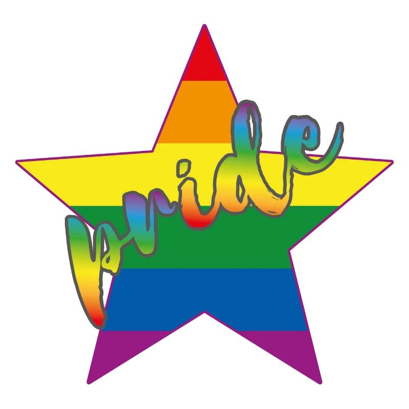 Rainbow Star Pride