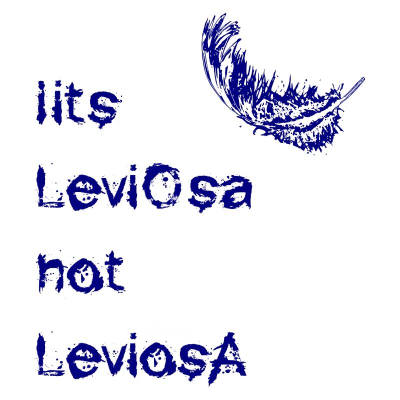 leviosa plume bleu