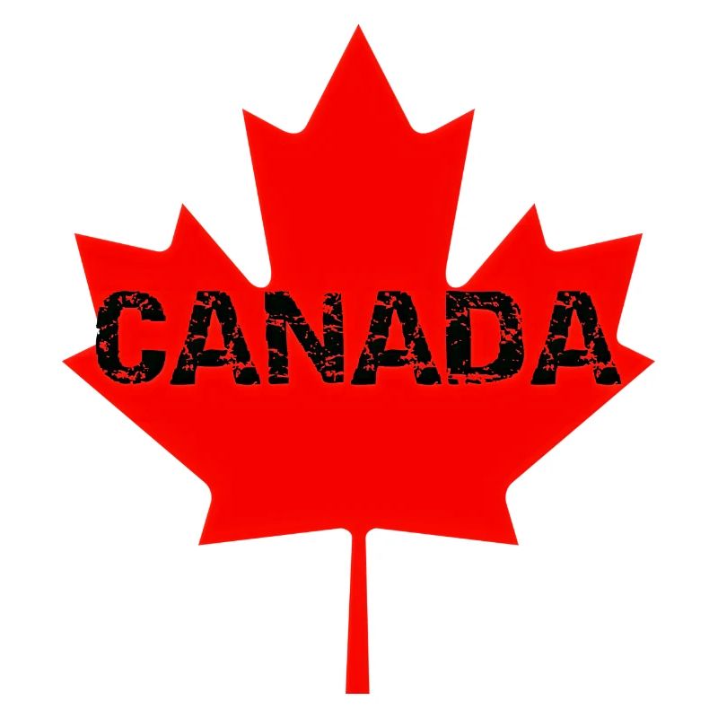 Faded Canada Maple Stamp