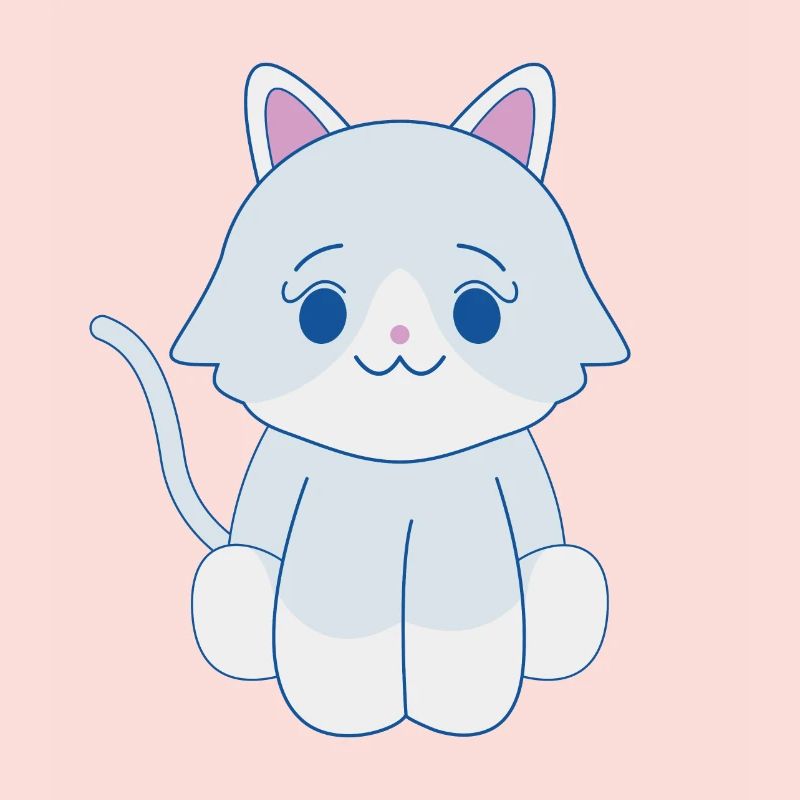 Chat blanc
