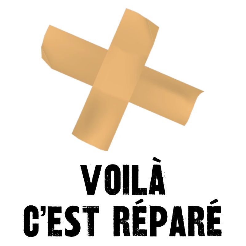 voilà c'est réparé