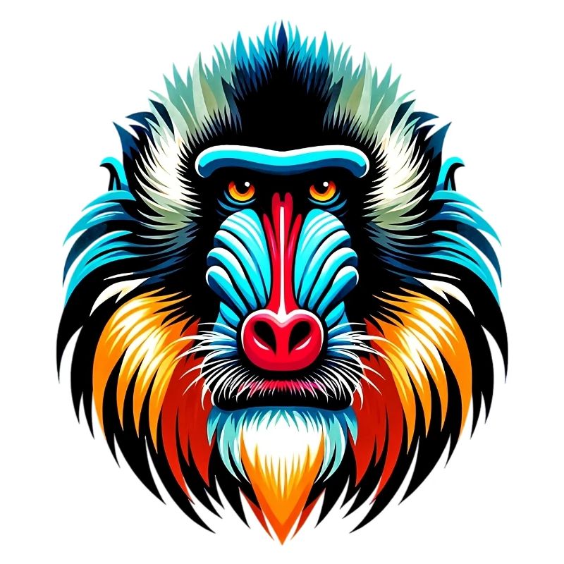 Mandrill-Affe