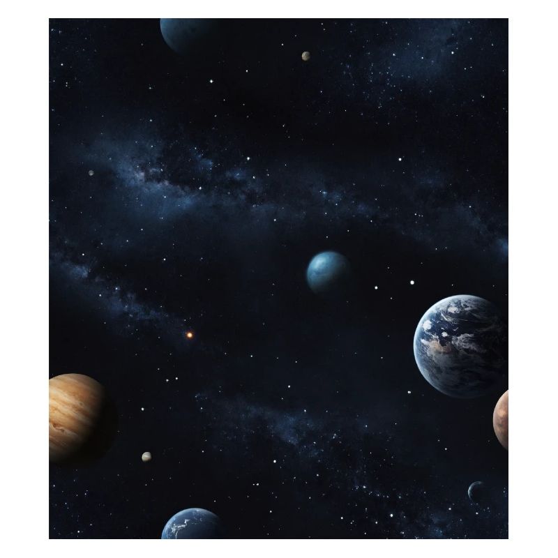 Planets in space