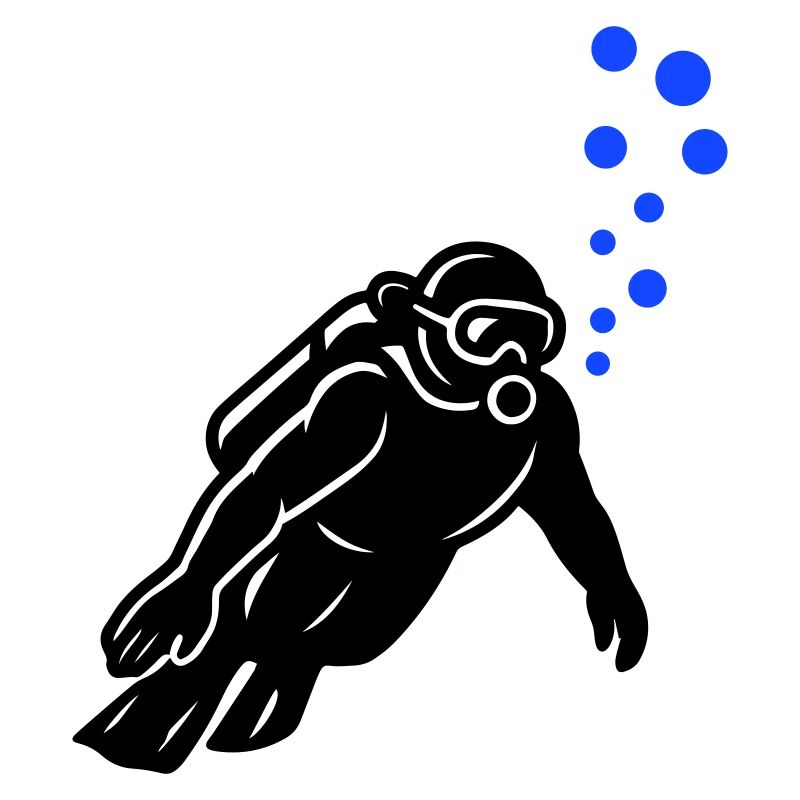 Diver Silhouette
