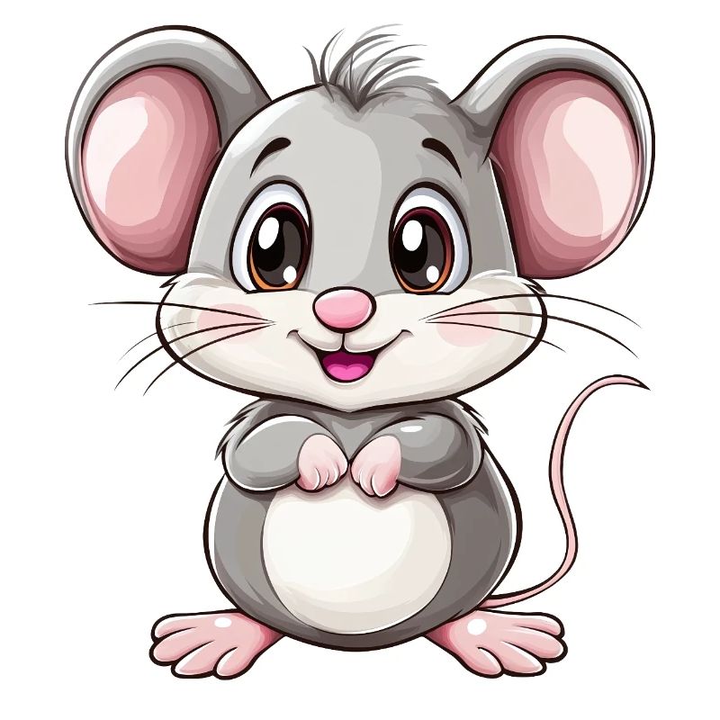 Mignon bébé souris
