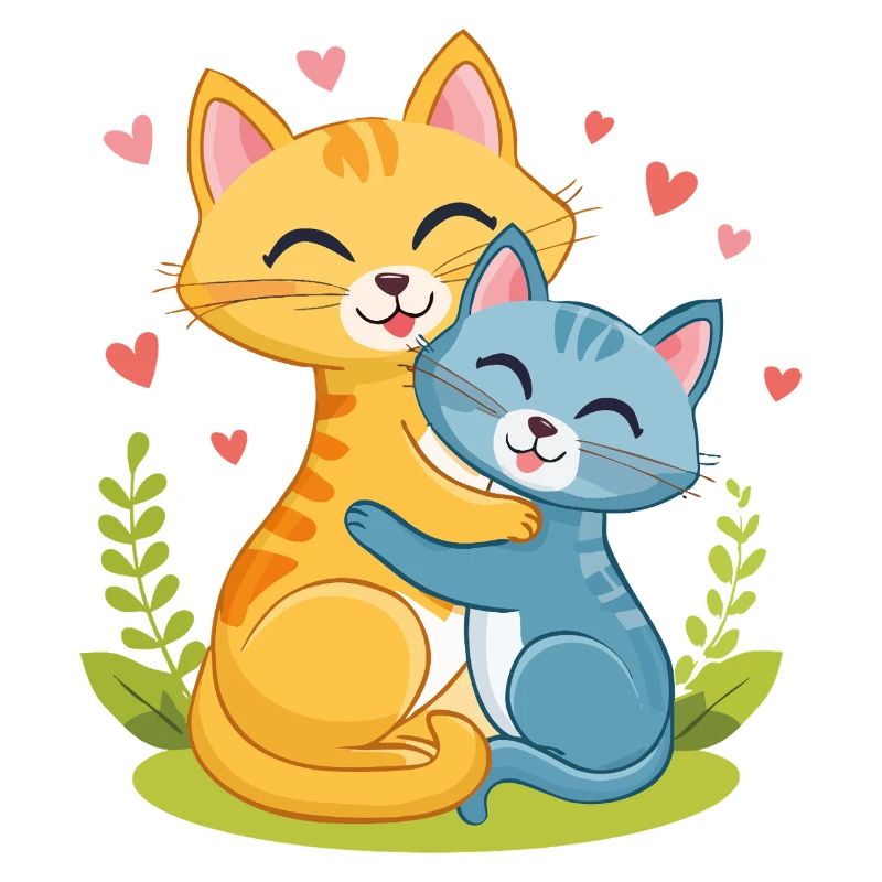 Cuddly kitten