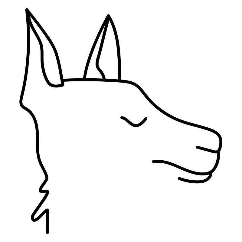 Lama abstrakt