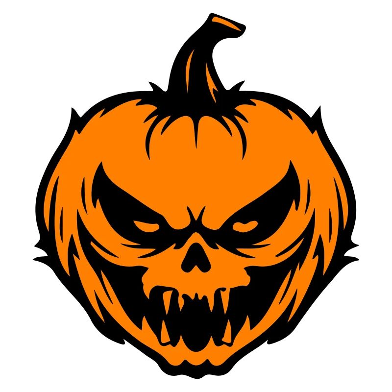 Grimace de citrouille Halloween