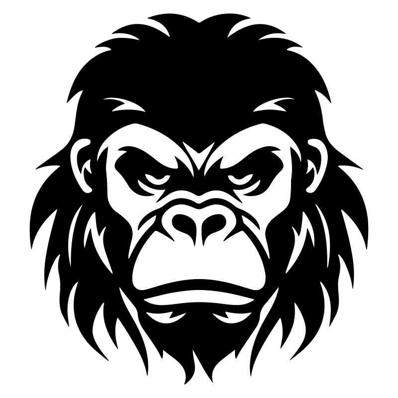 Gorilla Head