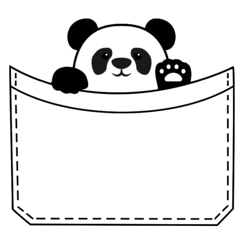 Panda-Tasche